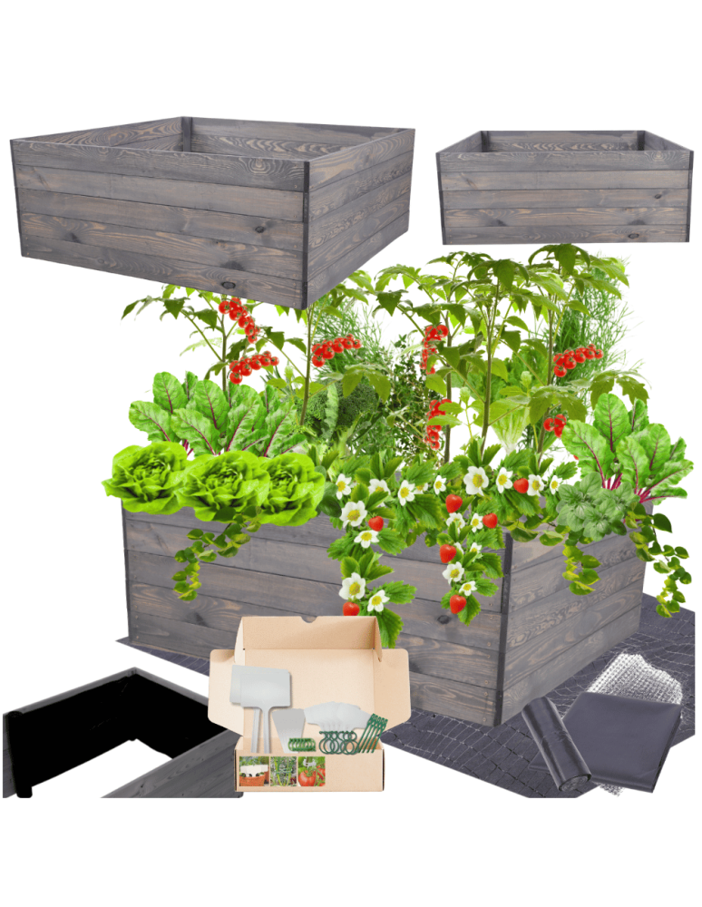 Uprawowe skrzynie ogrodowe- Warzywniaki- skrzynia do uprawy - Skrzynia na warzywa skrzynie na warzywnik inspekt donica grządka 45x120x117 - product b2b.wamar.biz 1