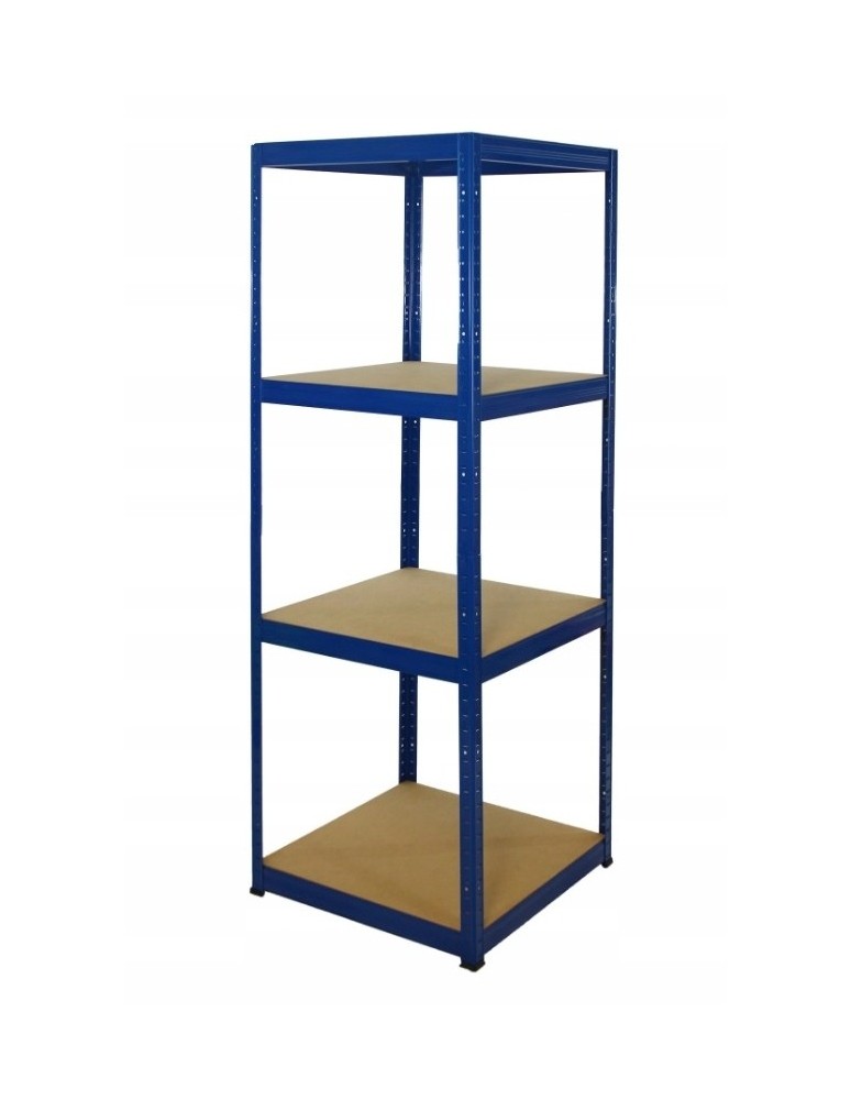 Regały Magazynowe - Regał metalowy HELIOS HNN 196x035x35 4 półki - product b2b.wamar.biz 3