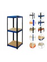 Regał metalowy HELIOS HBN 106x045x45 3 półki
