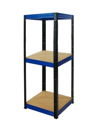 Regały Magazynowe - Regał metalowy HELIOS HBN 106x040x40 3 półki - product 3