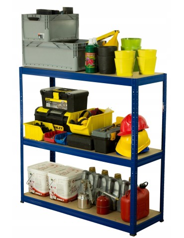 Regały Magazynowe - Regał metalowy HELIOS HNN 106x100x45 3x275kg - product 3