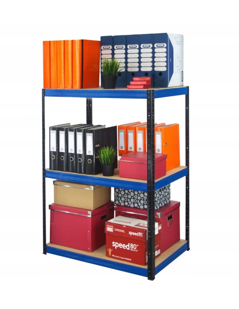 Regały Magazynowe - Regał metalowy HELIOS HBN 106x100x30 3x275kg - product b2b.wamar.biz 3