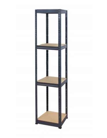Helios Premium - Regał metalowy regał magazynowy garażowy HELIOS premium 213x045x45 4 półki - product 3