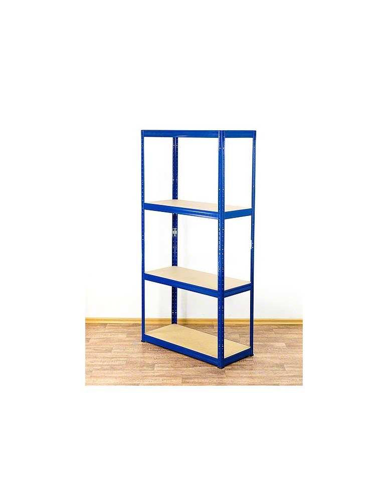 Regały - Regał Helios 180x120x40 cm 4 półki/275kg Czarno-Biały - product b2b.wamar.biz 27