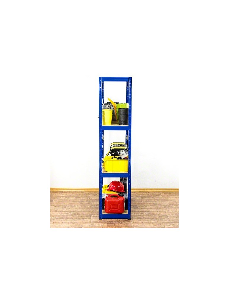 Regały - Regał Helios 180x120x40 cm 4 półki/275kg Czarno-Biały - product b2b.wamar.biz 29