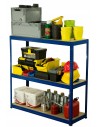 Regał metalowy HELIOS HNN 90x180x60 3x175kg