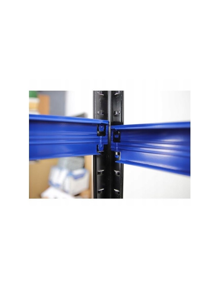 Regały Magazynowe - Regał metalowy HELIOS HNN 90x180x60 3x175kg - produkt b2b.wamar.biz 9