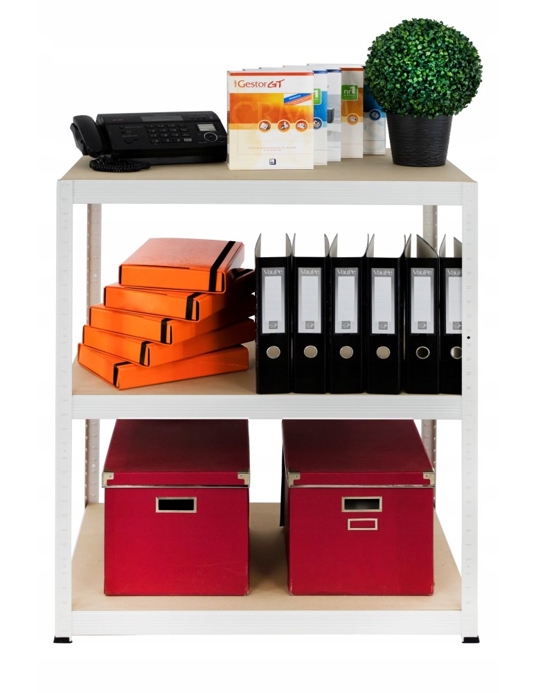 Regały Magazynowe - Regał metalowy HELIOS HNN 90x180x60 3x175kg - produkt b2b.wamar.biz 15