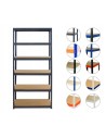 Regał metalowy regał magazynowy garażowy HELIOS premium 196x110x50 6x275kg
