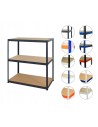 Regał metalowy regał magazynowy garażowy HELIOS premium 106x180x30 3x175kg