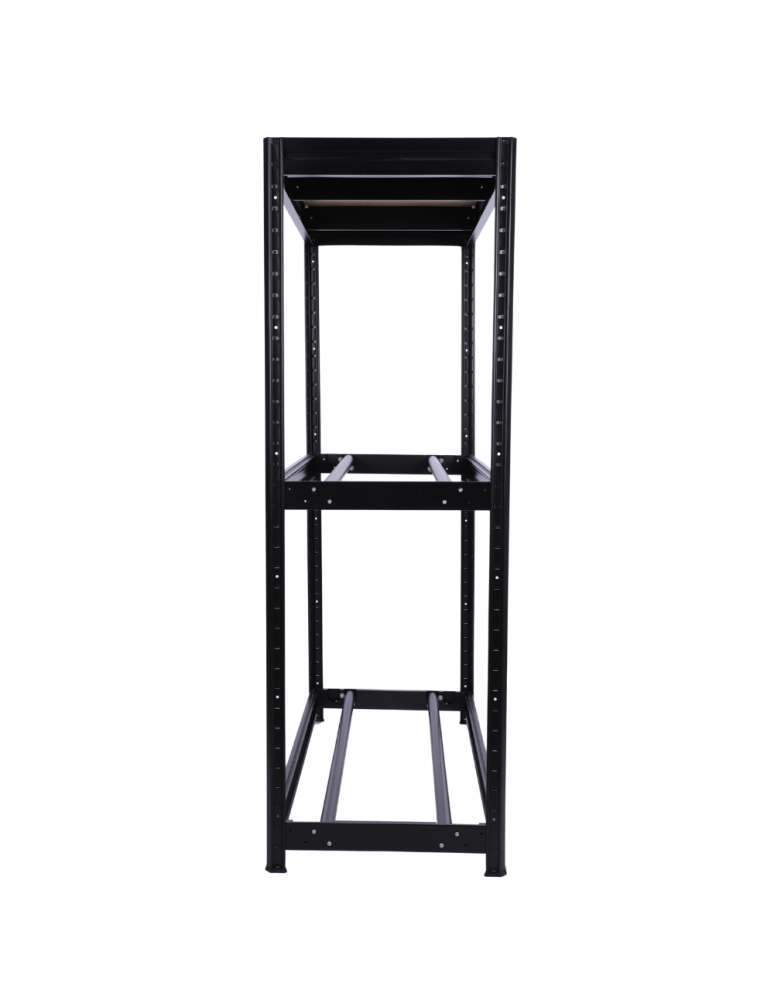 Regały - Regał na opony 177×120×60 cm/ 3 półki – Metalowy/ Czarny - product b2b.wamar.biz 36