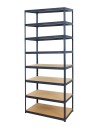Regał metalowy regał magazynowy garażowy HELIOS premium 270x120x50 8x175kg