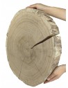 PLASTER DREWNA krążek 40-45cm gr 5,0 DĄB na stół