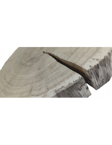 Plastry Okrągłe - PLASTER DREWNA krążek 40-45cm gr 5,0 DĄB na stół - product 4