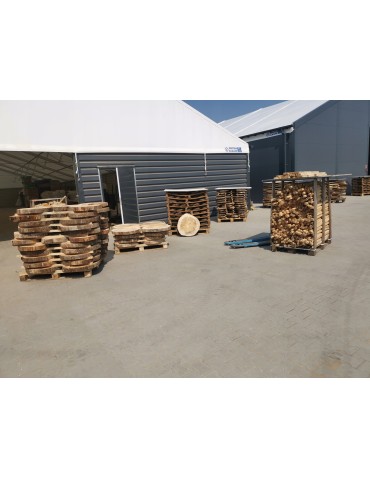 Plastry Okrągłe - PLASTER DREWNA 20-25 cm Z KORĄ krążek dewniany - produkt 11