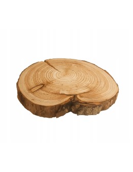 UNIKATOWY PLASTER MODRZEWIA 25-30cm Z KORĄ 132258 - product 2