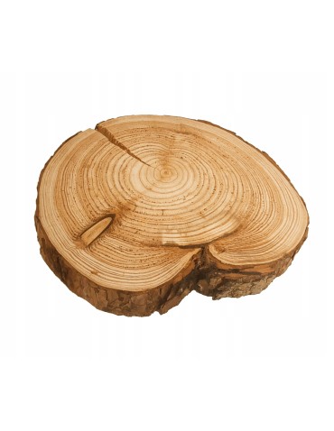 Plastry Okrągłe - UNIKATOWY PLASTER MODRZEWIA 25-30cm Z KORĄ 132258 - product 3