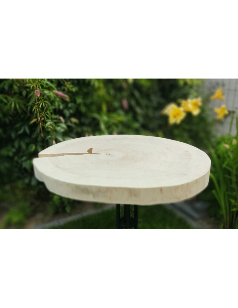 Plastry Okrągłe - PLASTER DREWNA TOPOLI BLAT NA STOLIK KAWOWY 145011 - product b2b.wamar.biz 4