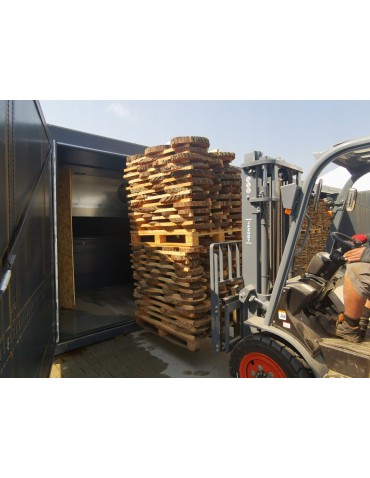 Plastry Okrągłe - PLASTER DREWNA TOPOLI BLAT NA STOLIK KAWOWY 145011 - product 10