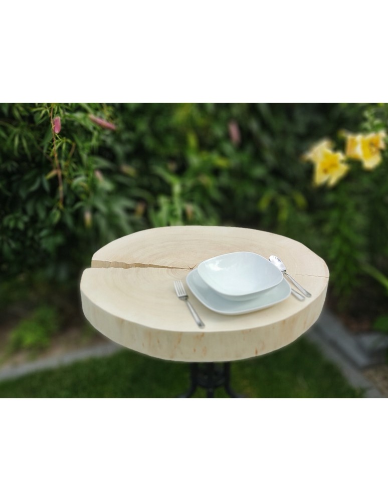 Plastry Okrągłe - PLASTER DREWNA TOPOLI BLAT UNIKAT 143729 - product b2b.wamar.biz 4