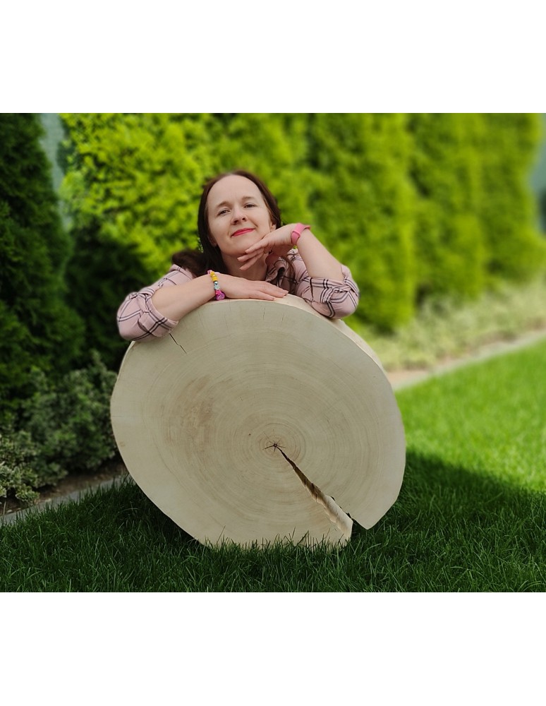 Plastry Okrągłe - PLASTER DREWNA TOPOLI BLAT UNIKAT 143729 - product b2b.wamar.biz 6