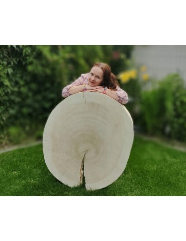 Plastry Okrągłe - PLASTER DREWNA TOPOLI BLAT UNIKAT 142920 - product 4