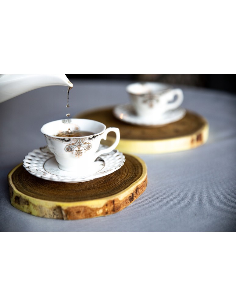 Plastry Okrągłe - PLASTER DREWNA TOPOLA 15-20 cm z korą gr 3,0 cm - produkt b2b.wamar.biz 8