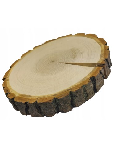 Plastry Okrągłe - PLASTER DREWNA 30-35 cm Z KORĄ krążek drewna - product 3