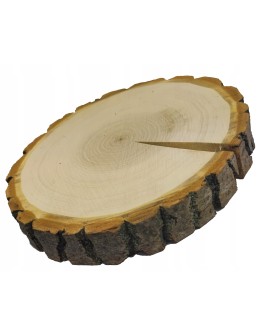 PLASTER DREWNA 25-30 cm krążek drewniany z korą - product 2