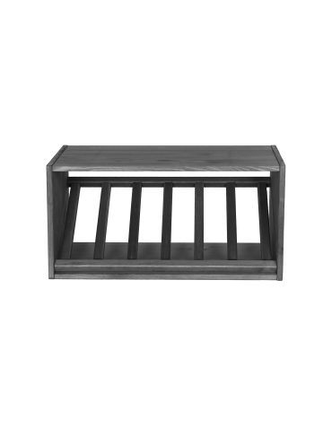 Skrzynkowe regały RW61 - Regał na wino modułowy stojak na wino szafka na butelki 5 butelek SKOŚNY - product 4