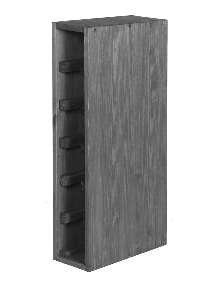 Skrzynkowe regały RW61 - Regał na wino modułowy stojak na wino szafka na butelki 6 butelek WĄSKI - product b2b.wamar.biz 3