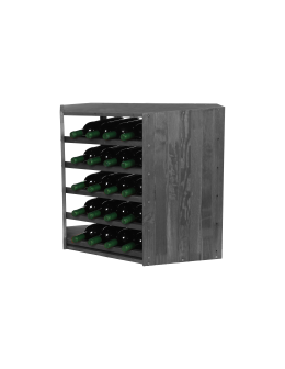 Regał na wino narożny stojak na wino szafka na butelki 20 butelek DUŻY EKO - product 2