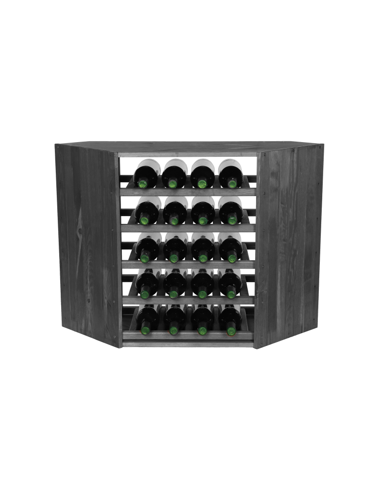 Skrzynkowe regały RW61 - Regał na wino narożny stojak na wino szafka na butelki 20 butelek DUŻY EKO - product b2b.wamar.biz 6