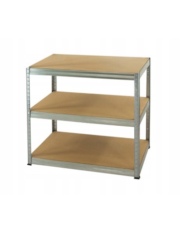 Regały Magazynowe - Regał metalowy ocynk regał magazynowy garażowy HELIOS 106x150x50 3x275kg - product 4