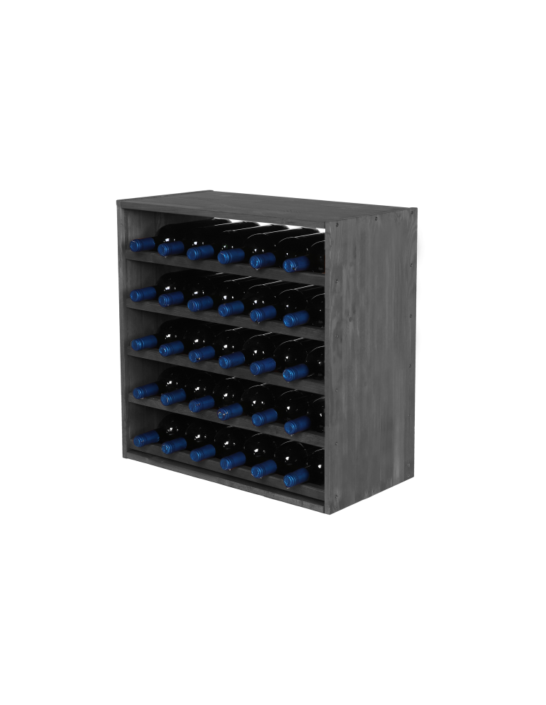 Skrzynkowe regały RW61 - Regał na wino modułowy stojak na wino szafka na butelki 30 butelek 5 leżni - product b2b.wamar.biz 6