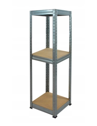 Regały Magazynowe - Regał metalowy ocynk regał magazynowy garażowy HELIOS 106X050X50 3półki - product 3