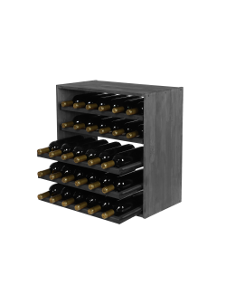 Regał na wino stojak na wino szafka na butelki 30 butelek WYSUWANE LEŻNIE - product 2