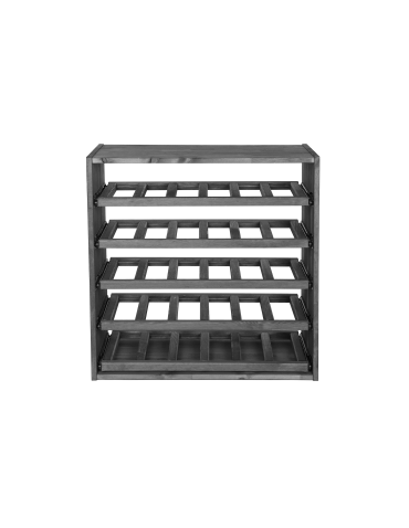 Skrzynkowe regały RW61 - Regał na wino stojak na wino szafka na butelki 30 butelek WYSUWANE LEŻNIE - product 4