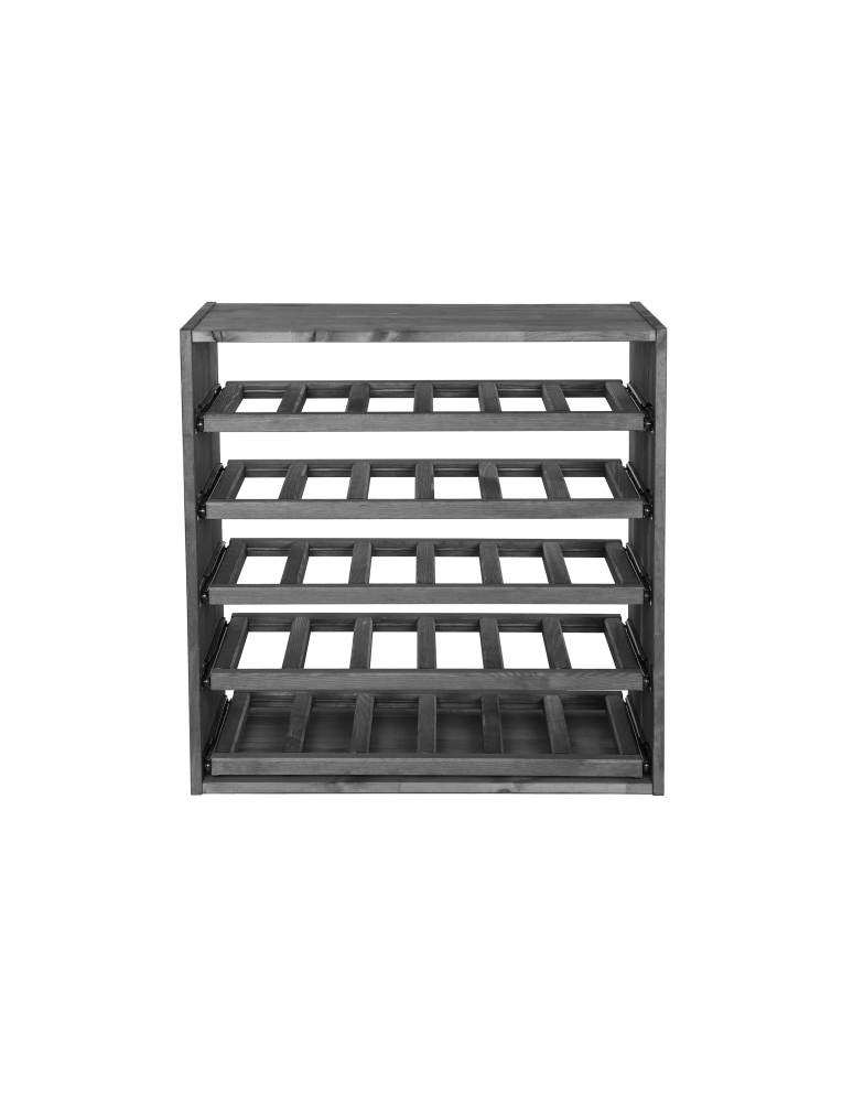 Skrzynkowe regały RW61 - Regał na wino stojak na wino szafka na butelki 30 butelek WYSUWANE LEŻNIE - product b2b.wamar.biz 4