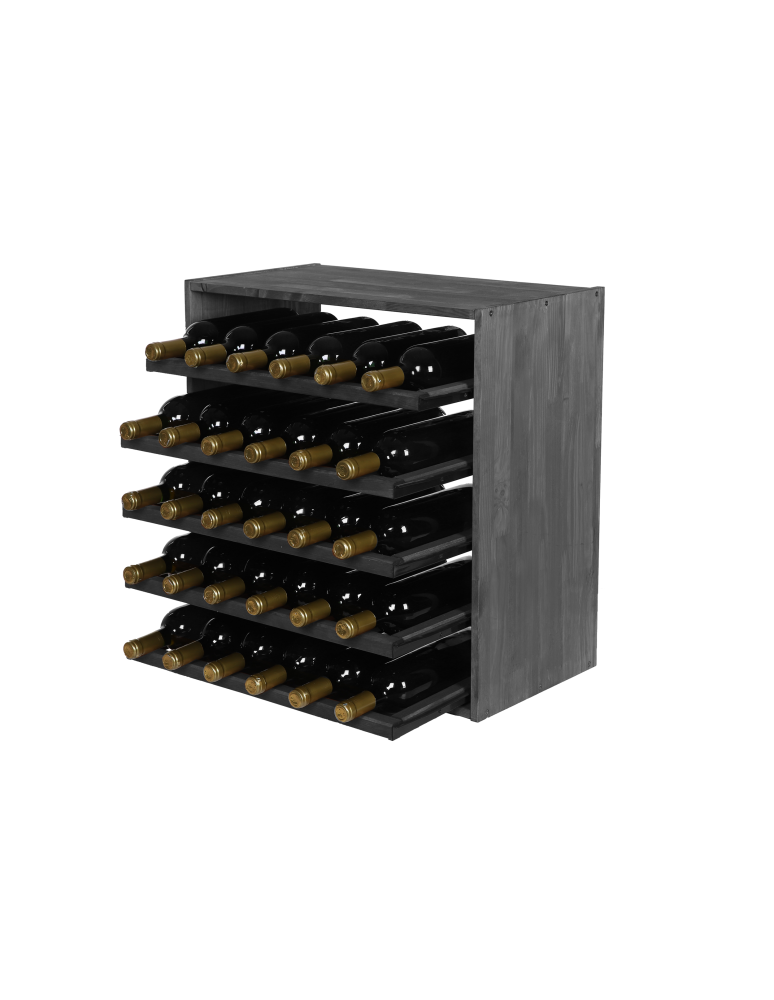 Skrzynkowe regały RW61 - Regał na wino stojak na wino szafka na butelki 30 butelek WYSUWANE LEŻNIE - product b2b.wamar.biz 6