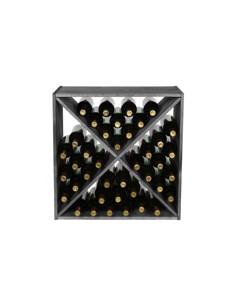 Skrzynkowe regały RW61 - Regał na wino solidny stojak na wino szafka na butelki regał typu X POJEMNY - product b2b.wamar.biz 2