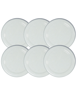 Zakrętki do słoików dekielki pokrywki nakrętki wieczka 53mm 6 szt WZÓR B - product 2