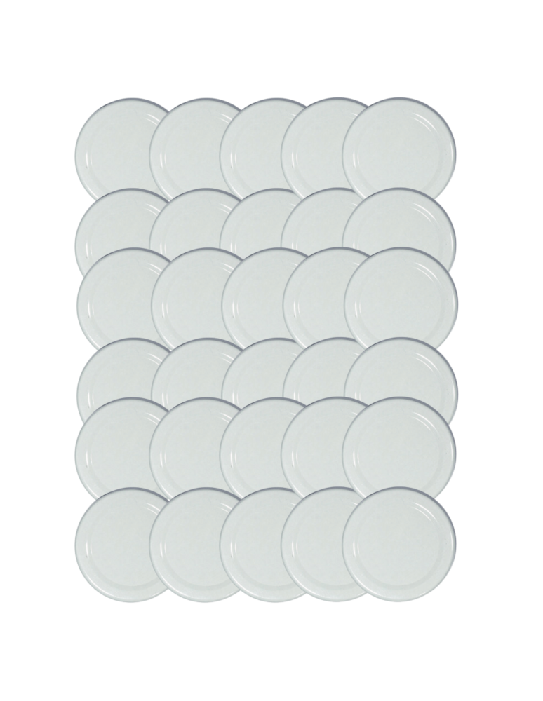 Słoiki i Dodatki - Zakrętki do słoików dekielki pokrywki nakrętki wieczka  53mm 30 szt WZÓR B - product b2b.wamar.biz 2