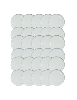 Zakrętki do słoików dekielki pokrywki nakrętki wieczka 53mm 30 szt WZÓR B - product 2