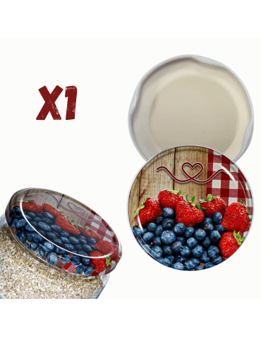 Zakrętka do słoika dekiel pokrywka nakrętka wieczko wieko 82mm 1 szt WZÓR A