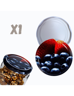 Zakrętka do słoika dekiel pokrywka nakrętka wieczko wieko 82mm 1 szt WZÓR E