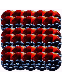 Zakrętki do słoików dekielki pokrywki nakrętki wieczka 82mm 30 szt WZÓR E - product 2