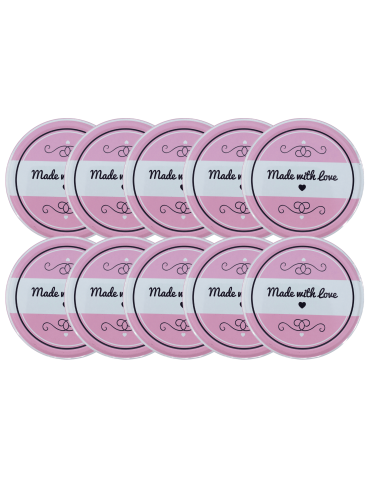 Zakrętki do słoików dekielki pokrywki nakrętki wieczka 82mm 10 szt WZÓR I - product 2