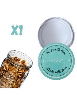 Zakrętka do słoika dekiel pokrywka nakrętka wieczko wieko 82mm 1 szt WZÓR J