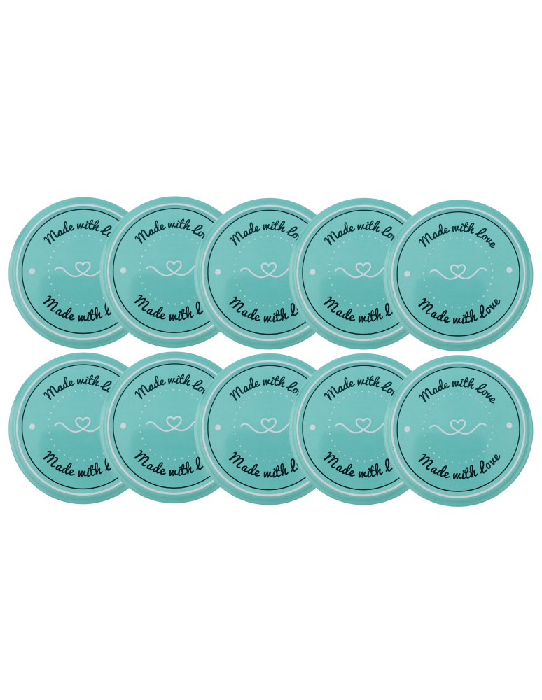 Słoiki i Dodatki - Zakrętki do słoików dekielki pokrywki nakrętki wieczka 82mm 10 szt WZÓR J - produkt b2b.wamar.biz 2